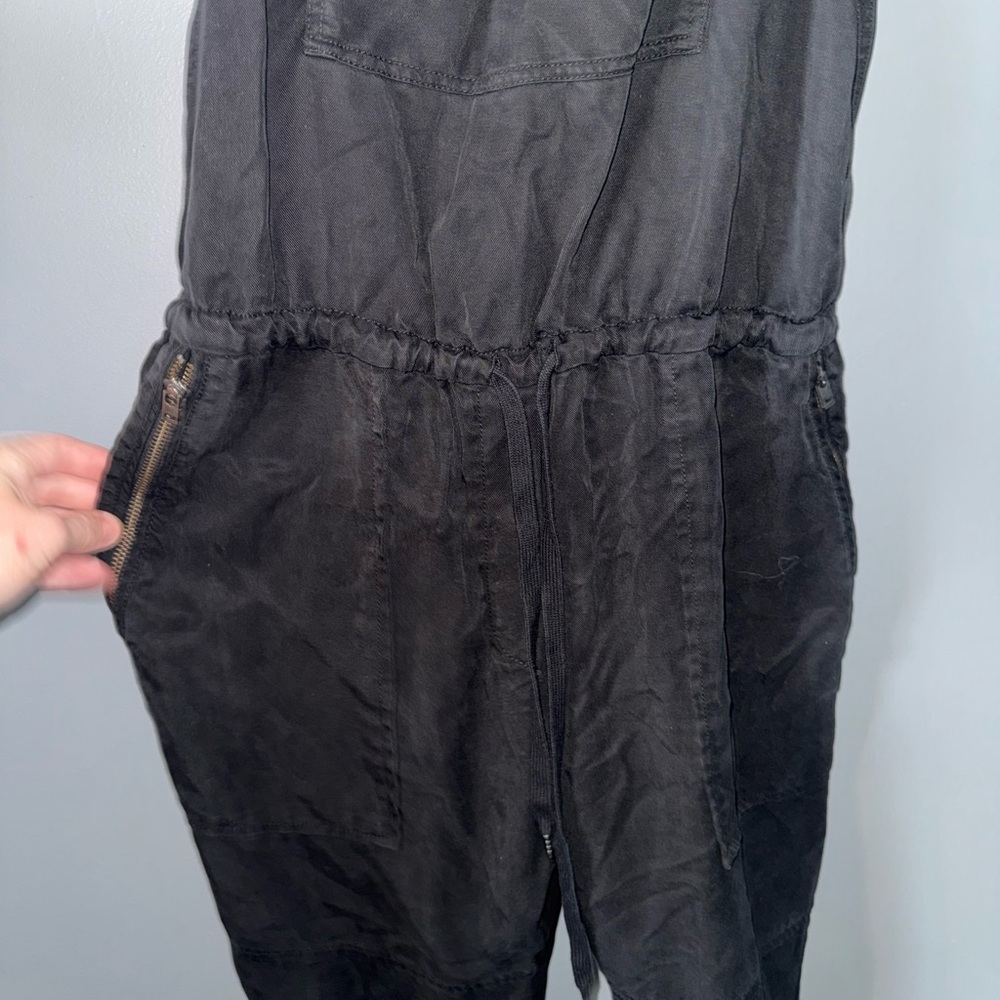 Aritzia Wilfred Free Valletta Overalls cropped in black - Picture 4 of 11